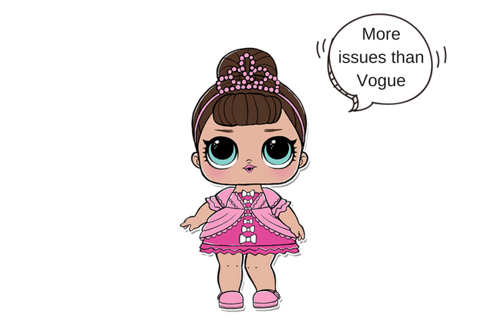 Fancy LOL Surprise Doll Coloring Page | Lotta LOL