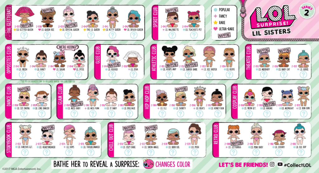 Lol Dolls Names Lol Dolls Names