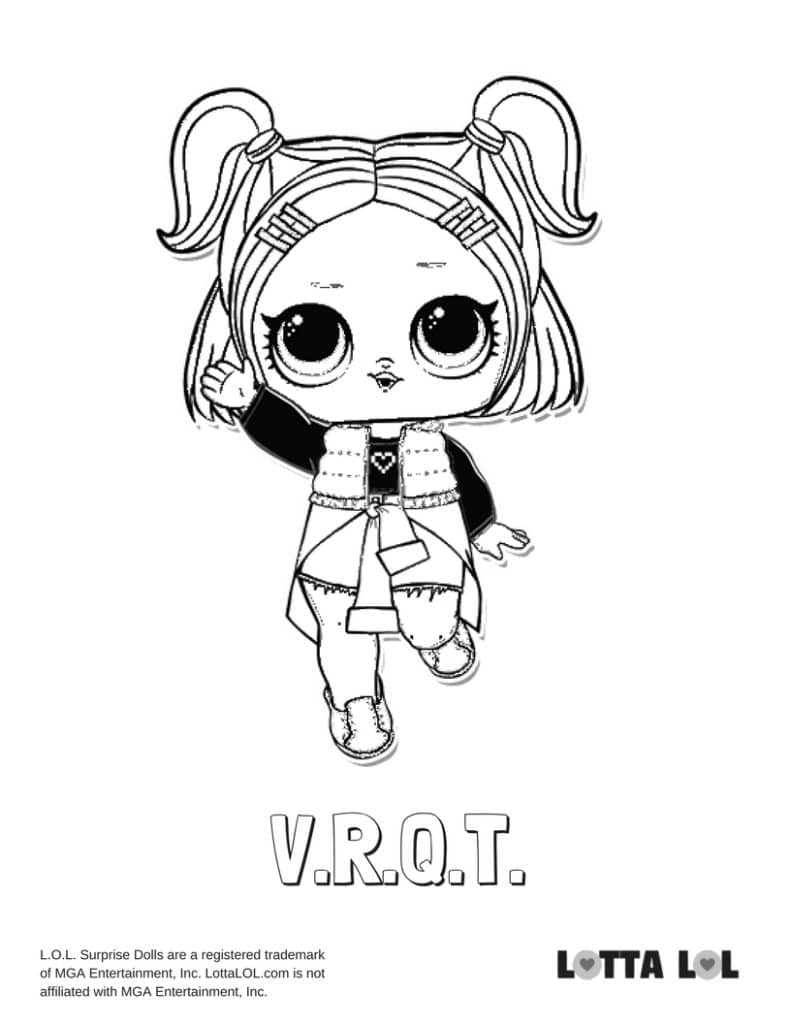 vrqt lol surprise doll coloring page  lotta lol