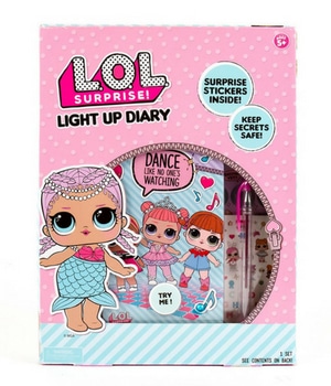 LOL Surprise Light Up Diary