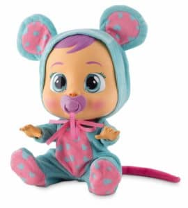 IMC Toys Cry Babies Hopie The Purple Hippo Interactive Baby Doll w/Real Tears