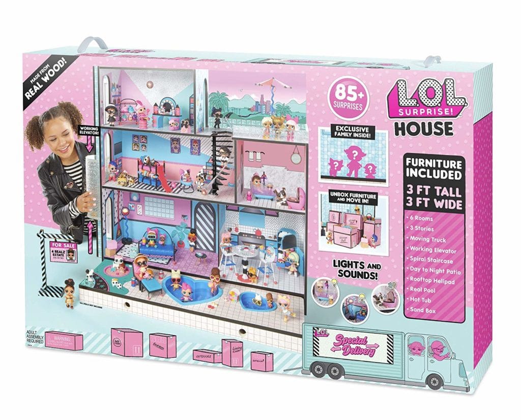 L.O.L Surprise! Home Sweet Dollhouse with 85+ Surprises 