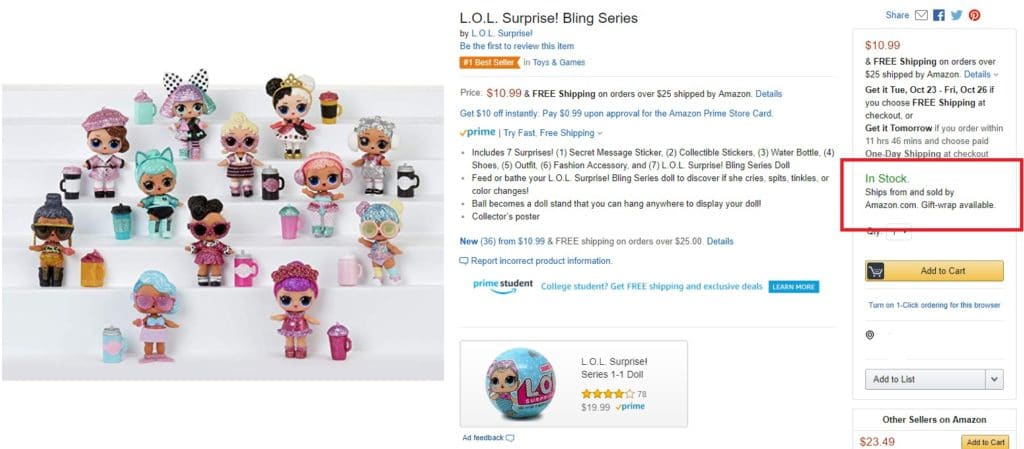 lol bling series amazon