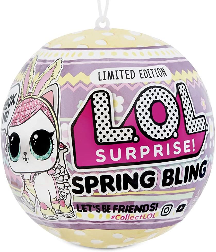 spring bling pet ball