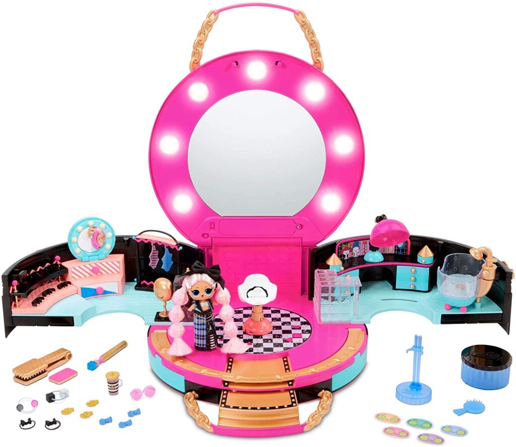 lol hair salon playset 50 surprises