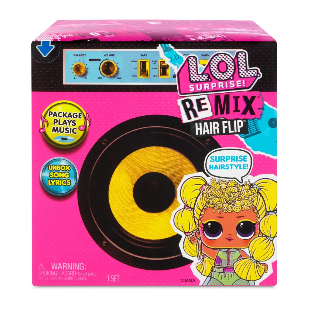 remix hair flip box