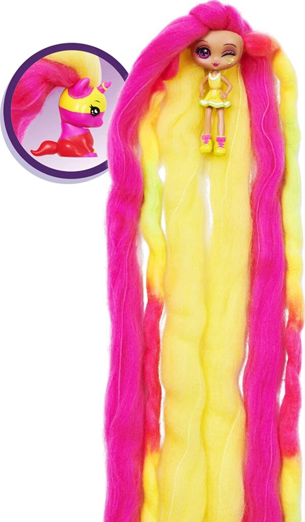 candylocks doll and pet hair