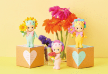 Sonny Angels with Clothes On flower gift sonny angel clothes on